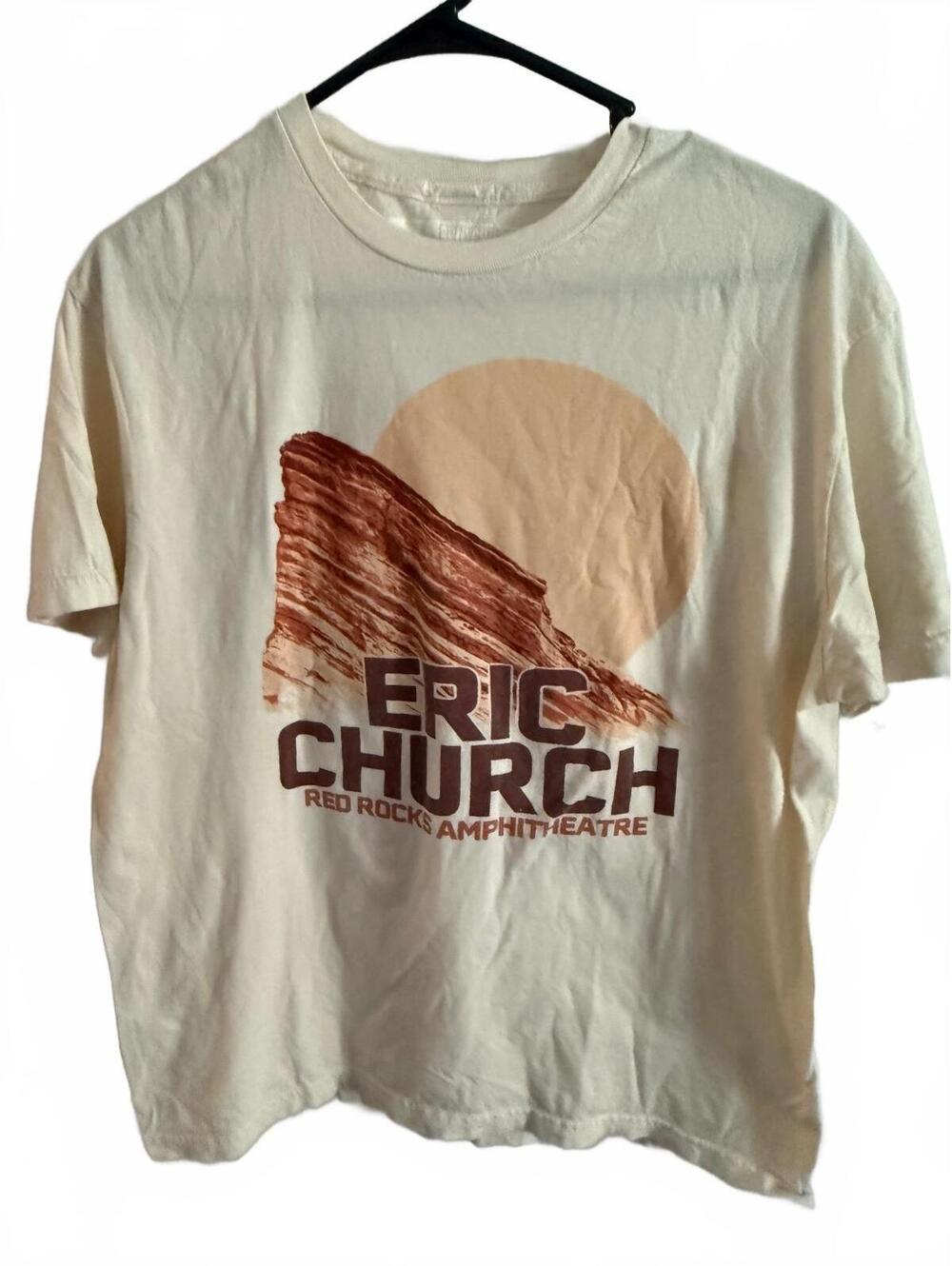 Eric Church Red Rocks Amphitheatre Concert T-Shirt